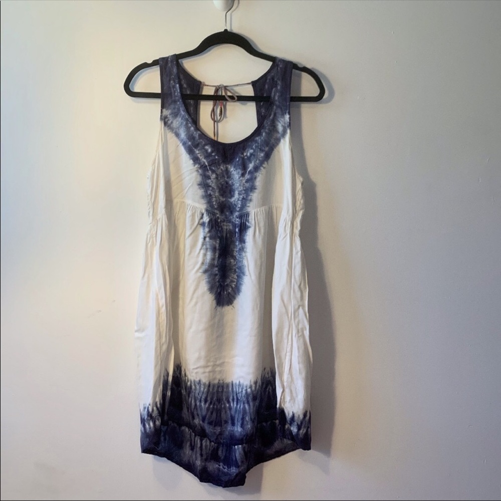 Tie dye beach cover up